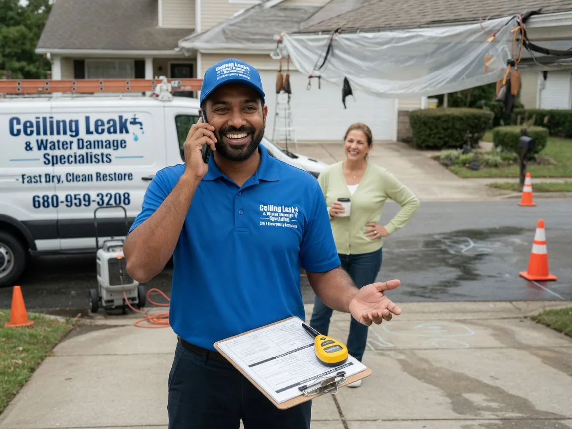 Ceiling Leak Cleanup Plaucheville, LA FAQs