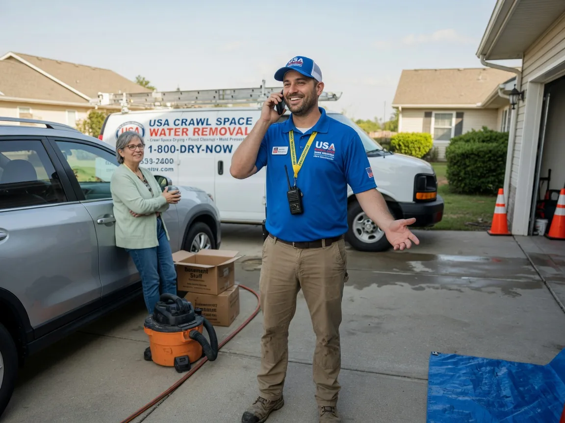 Crawl Space Water Removal Plaucheville, LA FAQs